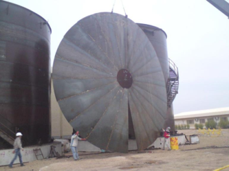 Construction of Demineralized-Water Tanks